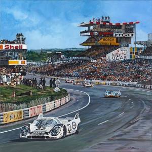 Porsche-at-Le-Mans-1971
